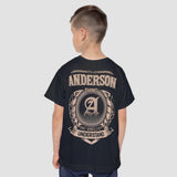 Custom Name Youth T-Shirt - It’s A Name Thing - Vintage Crest Style1