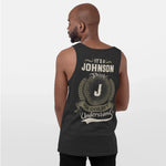 Personalized Name Unisex Jersey Tank - It's A Name Thing - Vintage Crest Style
