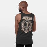 Personalized Name Jersey Tank with Initial - It's A Name Thing - Crest Style