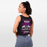 Personalized Name Jersey Tank - Runs Through My Veins1