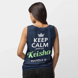 Personalized Name Jersey Tank - Keep Calm And Let Name Handle It-7