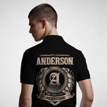 Personalized Name Polo Shirt with Initial - It’s A Name Thing - Crest Style-331