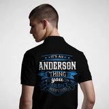 Custom Name Polo Shirt - It's A Name Thing - Vintage Typography-111