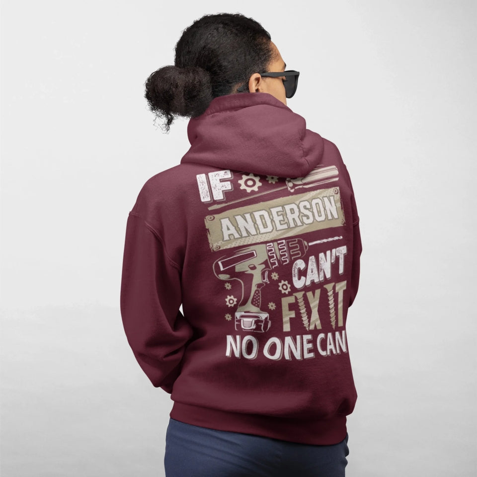 Personalized Name Hoodie - If Name Can't Fix It1