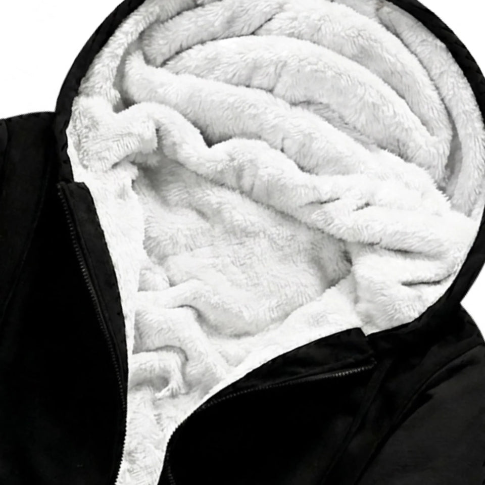Personalized Name Fleece Zip Hoodie - It’s A Name Thing - Vintage Typography