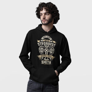 Personalized Name Hoodie - God Made The Strongest Named Them
