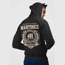 Personalized Name Hoodie with Initial - It’s A Name Thing You Wouldn't Understand - Crest Style-1