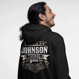 Custom Name Full-Zip Hoodie - It’s A Name Thing -Vintage Typography-2