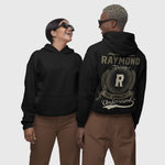 Custom Name Hoodie with Initial - It’s A Name Thing - Vintage Crest Style