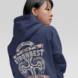 Personalized Name Hoodie - God Made The Strongest Named Them-1