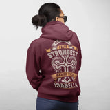 Personalized Name Hoodie - God Made The Strongest Named Them-2