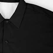 Custom Name Long Sleeve Button Shirt - It's A Name Thing - Crest Style-11