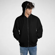 Personalized Name Fleece Zip Hoodie - It’s A Name Thing - Crest Style-99