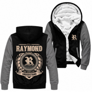 Personalized Name Fleece Zip Hoodie - It’s A Name Thing - Crest Style