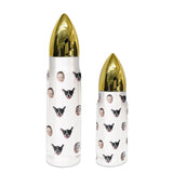 Custom Baby Face Funny Bullet Tumbler, Gift for Grandpa Dad