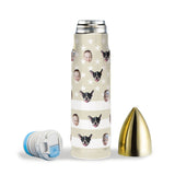 Custom Baby Face Funny Bullet Tumbler, Gift for Grandpa Dad