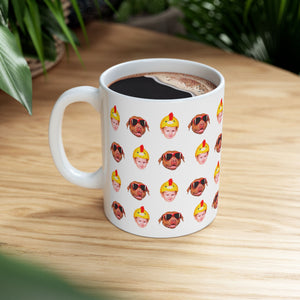 Custom Baby Face Mug, Funny Coffee Cup Gift for Mom, Dad, Grandma, Grandpa