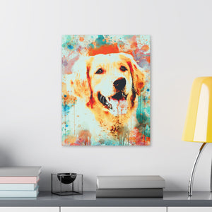Custom Pet Watercolor Colorful Portrait – Custom Dog Cat Colorful Painting – Unique Pet Memorial or Pet Lover Gift