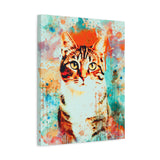 Custom Pet Watercolor Colorful Portrait – Custom Dog Cat Colorful Painting – Unique Pet Memorial or Pet Lover Gift