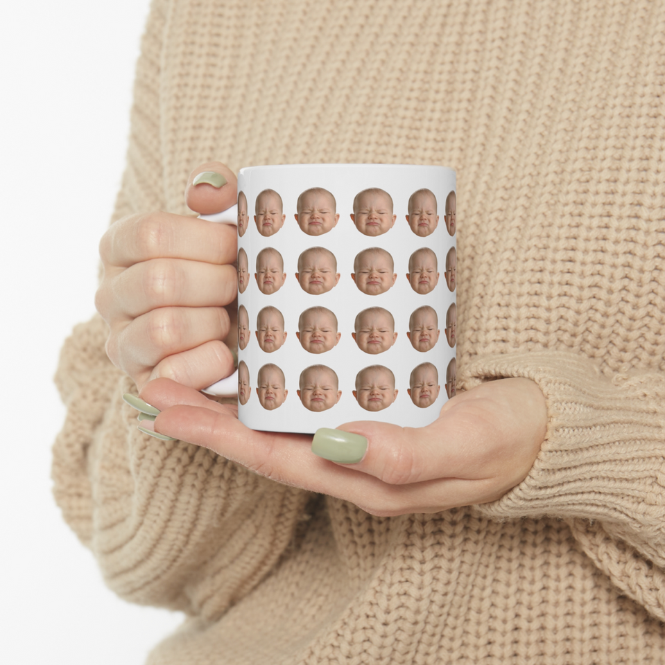 Faces Mug, Custom Face mug, Funny photo Mug, Custom Mug, Personalized Coffee Mug, Coffee Mug with Pictures, Coffee Mug Gift, Baby Face Mug