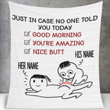 Funny Valentine Gift for Her or Him Boyfriend Girlfriend Husband Wife Couple Gift Fleece/Sherpa Blanket