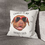 Personalized Funny Pillow for Mom or Dad – Favorite Child Pillow – Great Gift for Mother’s or Father’s Day