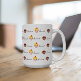 Personalized Baby Face Pattern Mug – Custom Child Photo Mug – Gift for New Mom or Dad