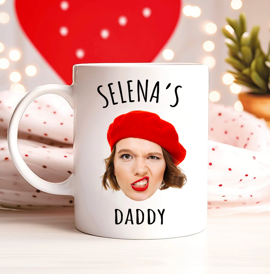 Personalized Custom Child Photo Mug for Dad or Grandpa, Funny Gift for Dad or Grandpa
