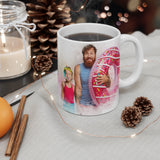 Personalized Watercolor Portrait Mug from Photo – Custom Family Gift for Dad, Mom, Grandma, Grandpa