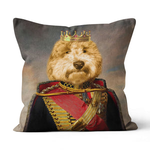 Pet Dog Royal Costume Gift for Dog Lovers Funny Dog Pillow with Your Dog Photo