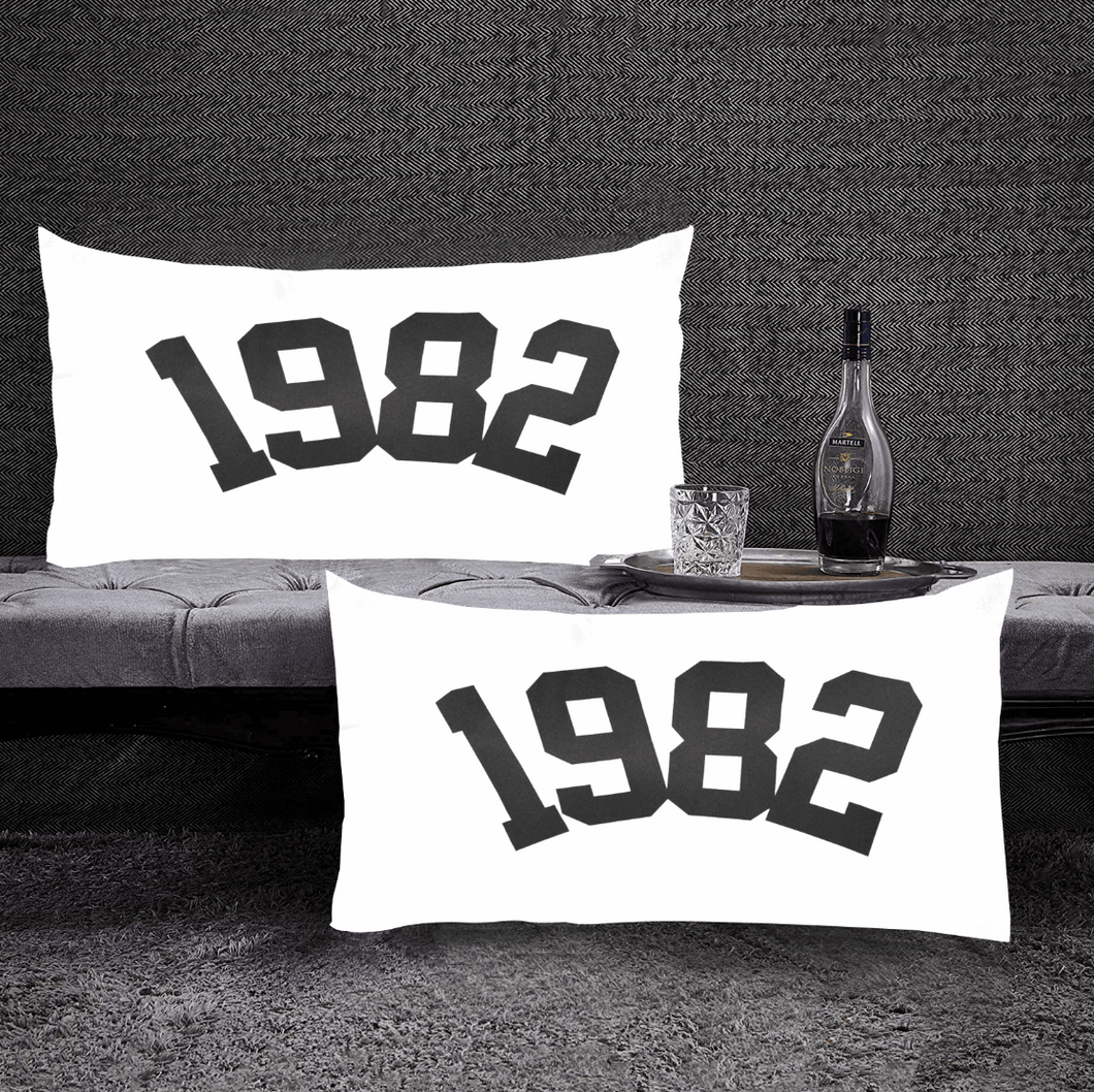 1982 Birthday Pillow, 40th Birthday Gift, 40th Birthday Year Pillow, 1982 40th Birthday Pillow