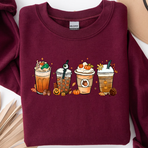 Pumpkin Spice Latte Sweatshirt, Coffee Sweatshirt, Hot Coffee Sweatshirt, Coffee Lovers Sweatshirt