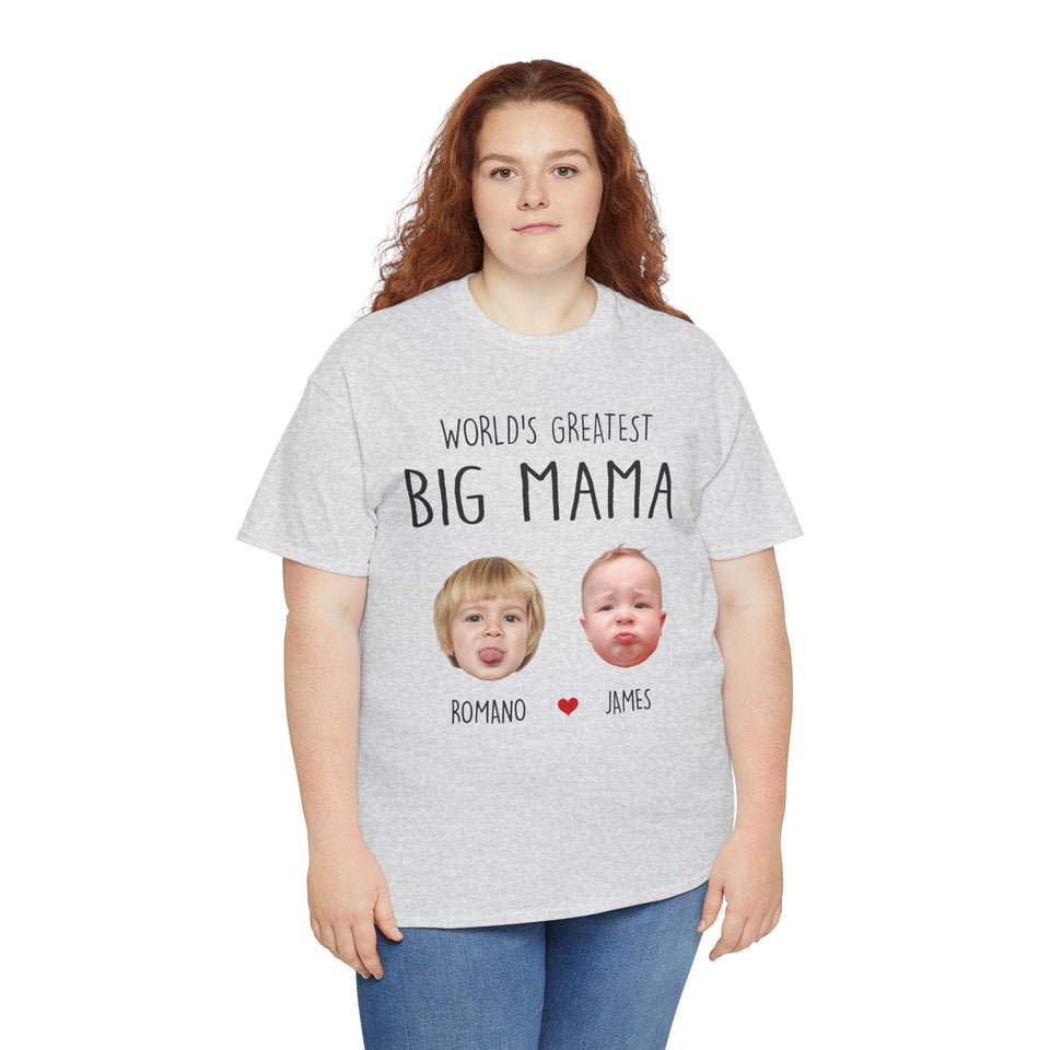 This Amazing Grandma Belongs To Personalized T-Shirt with Baby Photo & Name, Unique Gift for Grandma