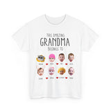 This Amazing Grandma Belongs To Personalized T-Shirt with Baby Photo & Name, Unique Gift for Grandma