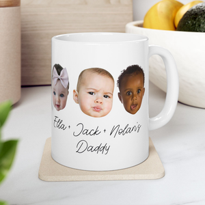 Personalized Gift for Dad, Father's Day Gift, Custom Photo Mug, Funny Mug for Dad