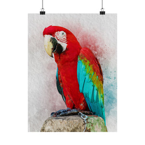 Watercolor Pet Portrait from Your Photo – Custom Poster Painting for Dog, Cat, or Any Animal Lovers