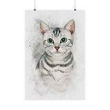 Watercolor Pet Portrait – Custom Dog or Cat Painting from Your Photo – Unique Gift for Pet Owners or Memorial Keepsake