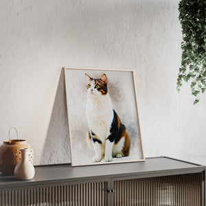 Watercolor Pet Portrait from Your Photo – Custom Poster Painting for Dog, Cat, or Any Animal Lovers