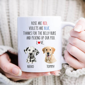 Custom Dog Dad Mug, Custom Dog Gift, Dog Dad Gift, Dad Birthday Gift, Dog Lover Gift