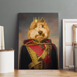 Custom Pet Portrait, Royal Pet Portrait, Dog Portrait, Pet Loss Gift, Dog Passed Away, King Queen Pet