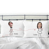 Funny Couple Personalized Pillow, Couple Gift, Gift for Her, Gift for Him, Funny Gift for Wife, Girlfriend