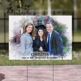 Grad Gift, Graduation Gift for Him Her, Graduation Presents, Graduation Personalized Graduation Yard Sign