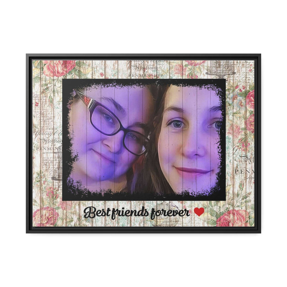 Amazon.com: Custom Best Friend Framed Canvas Prints for Women, Personalized  BFF Photo Canvas Painting with Names for Besties Unbiological Sisters, Good  Friends Galentines Day,Birthday Gifts for Women: Posters & Prints