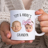 Multiple Children Face Custom Baby Mug, Personalized Photo Mug, Baby Photo Mug, Mug For New Mom Dad