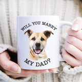 My Humans Are Getting Married Personalized Mug, Custom Dog Cat Engagement Gift, Custom Pet Engagement Gift