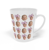 Personalized Baby Face Photo Funny Latte Mug, Gift For Mom, Dad, Grandma, Grandpa