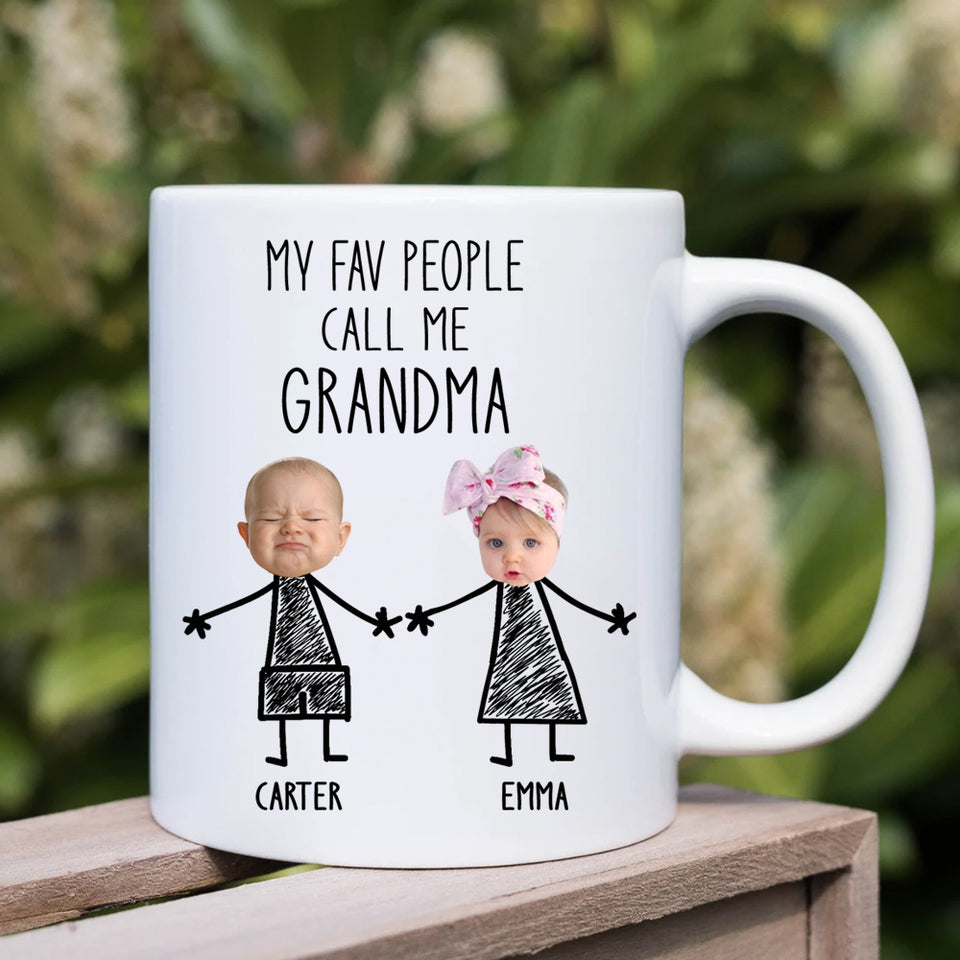 Personalized Mother's Day Gift, Gift For Grandma, Gift From Grandchildren, Gifts For Her, Mothers Day Gift