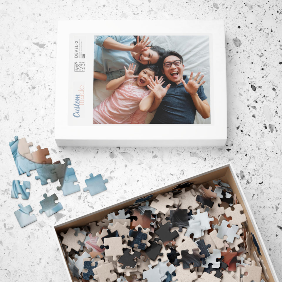 Personalized Photo Puzzle, Custom Puzzle as Great Family Gift, Picture Jigsaw Puzzle for Adults, Personalized Gifts