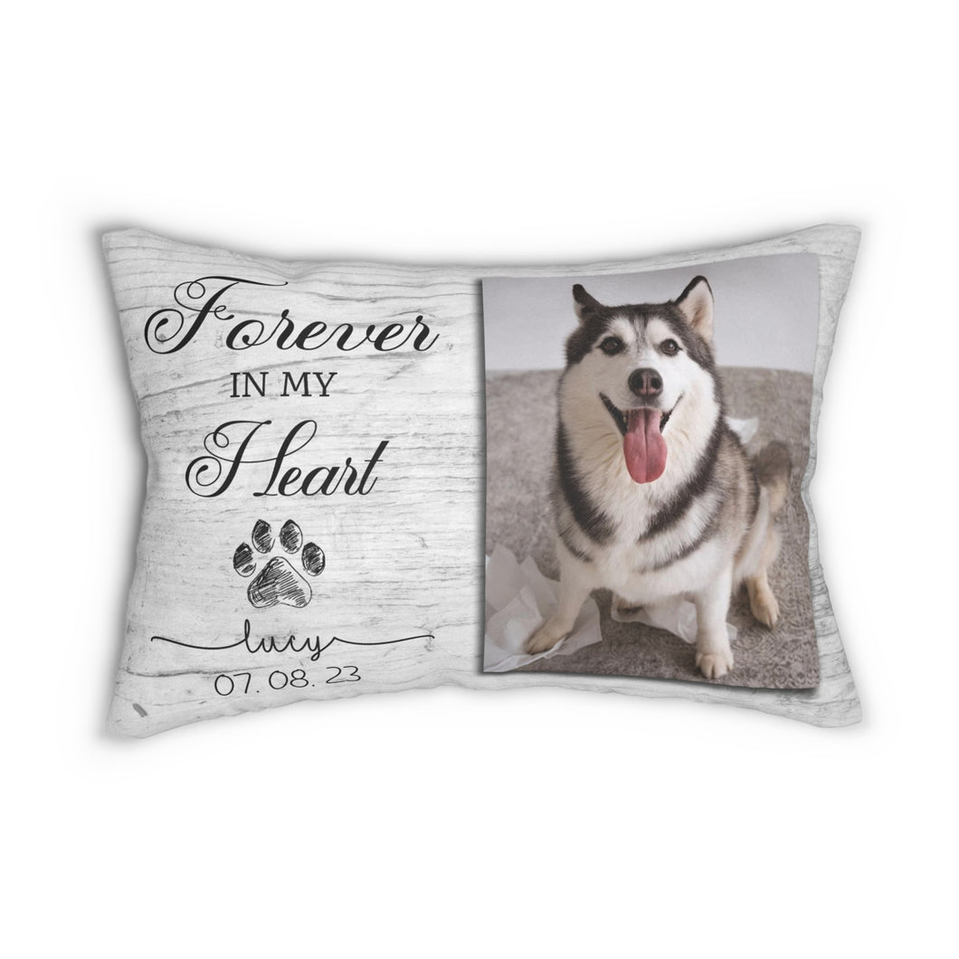 Pet Loss Gift, Loss Of Pet Gift,Pet Sympathy Gifts, Loss Dog Gift Personalized Pillow