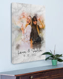 Bestie Gift, Best Friends Gift, Birthday Gifts for Best Friend, BFF Gift, To My Bestie Premium Canvas
